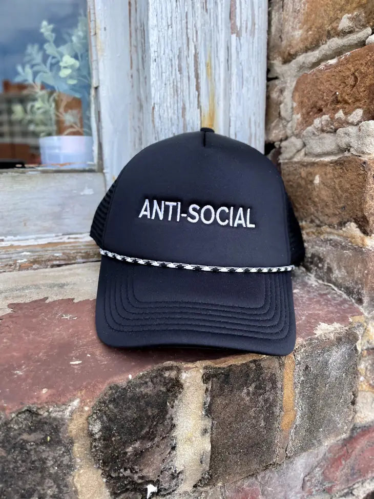Anti-Social Trucker Hat
