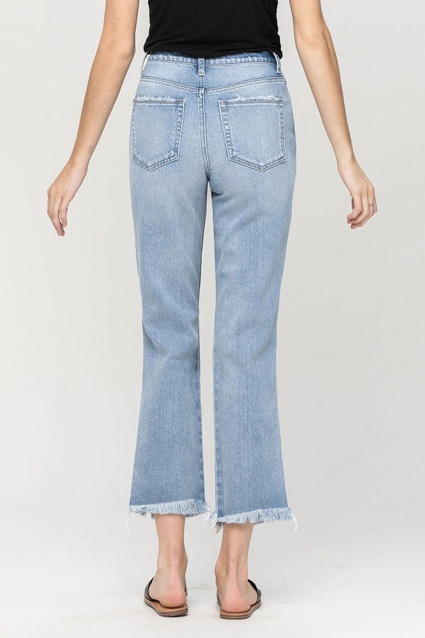 Flying Monkey Distressed Relaxed Straight Jean