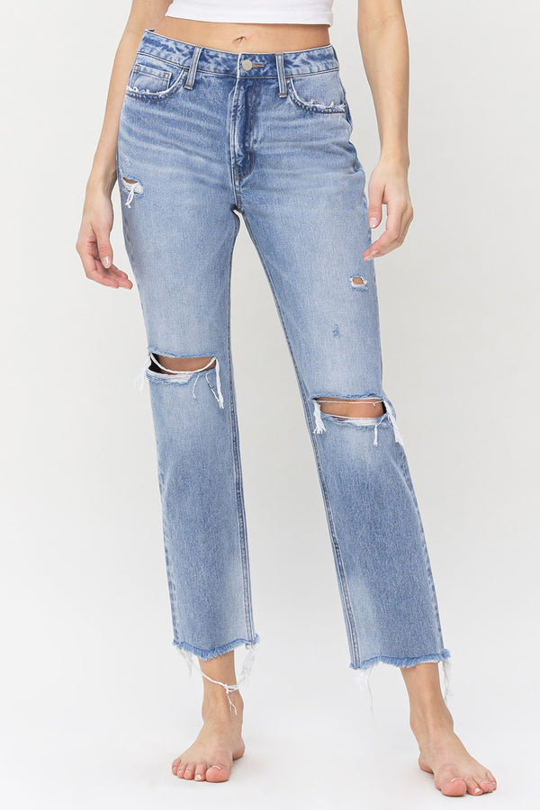 Flying Monkey Highrise Relaxed Straight Jean