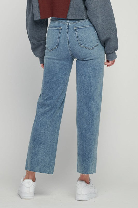 Hidden Tracey Straight Crop Jean